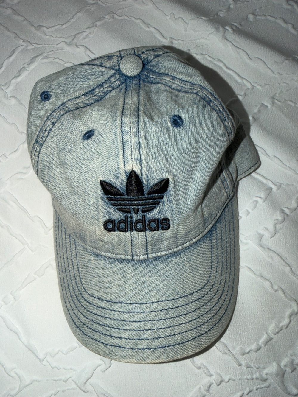 adidas denim hat